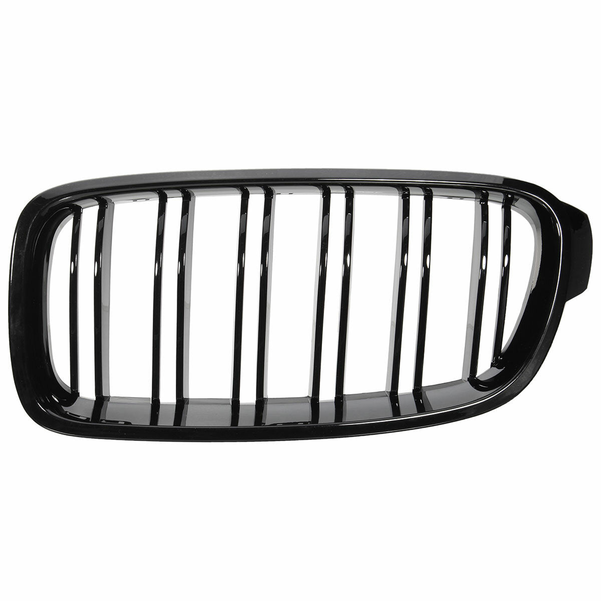 2PCS Gloss Black Front Car Grilles Automobile Auto