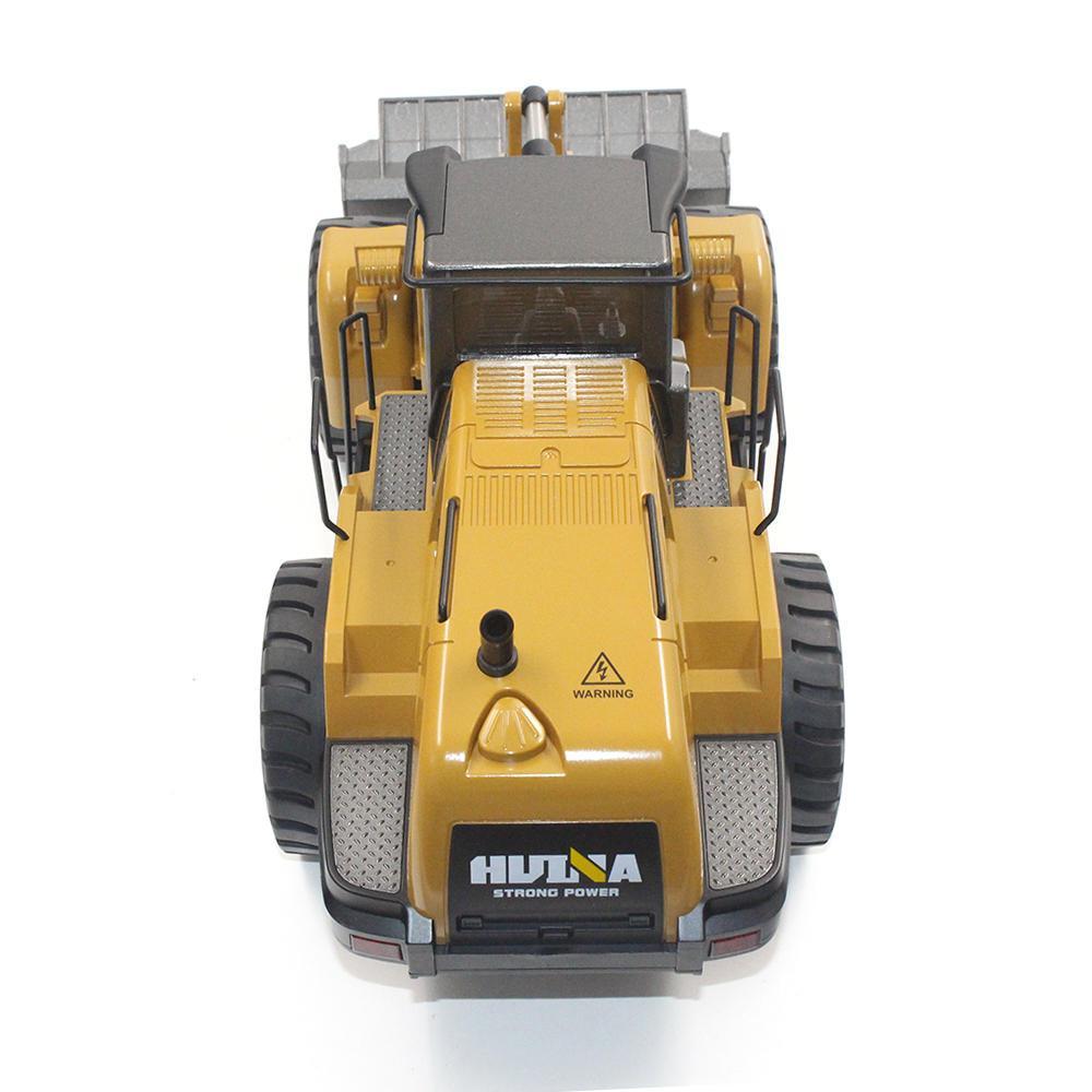 Toys 583 6 Channel 1/18 RC Metal Bulldozer Charging RC Car Metal Edition