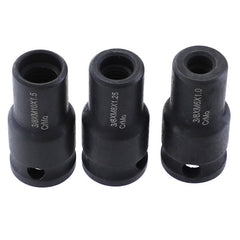 Socket Adapter 6mm/8mm/10mm Socket Holder 3/8 Inch Square Driver Bolt Driver for Hanger Bolts Thread Tools