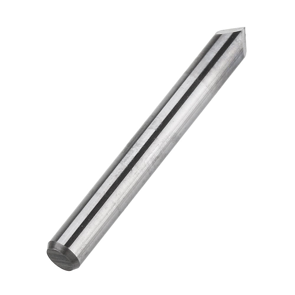 10pcs 3.175mm Shank 90 Degree 0.1/0.2/0.3mm Tip Engraving Bit CNC Tool