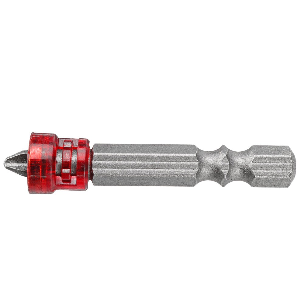 10pcs 50mm Magnetic Screwdriver Bit Cross-head PH2 Magnetic Screwdriver Bits 1/4 Inch Hex Shank Screwdriver Bit