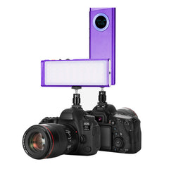 LED Video Light Rechargeable Power Bank 3200K-5600K Camera Dimmable Photography Lamp Fill Light for Live Broadcast Selfie Video Vlog