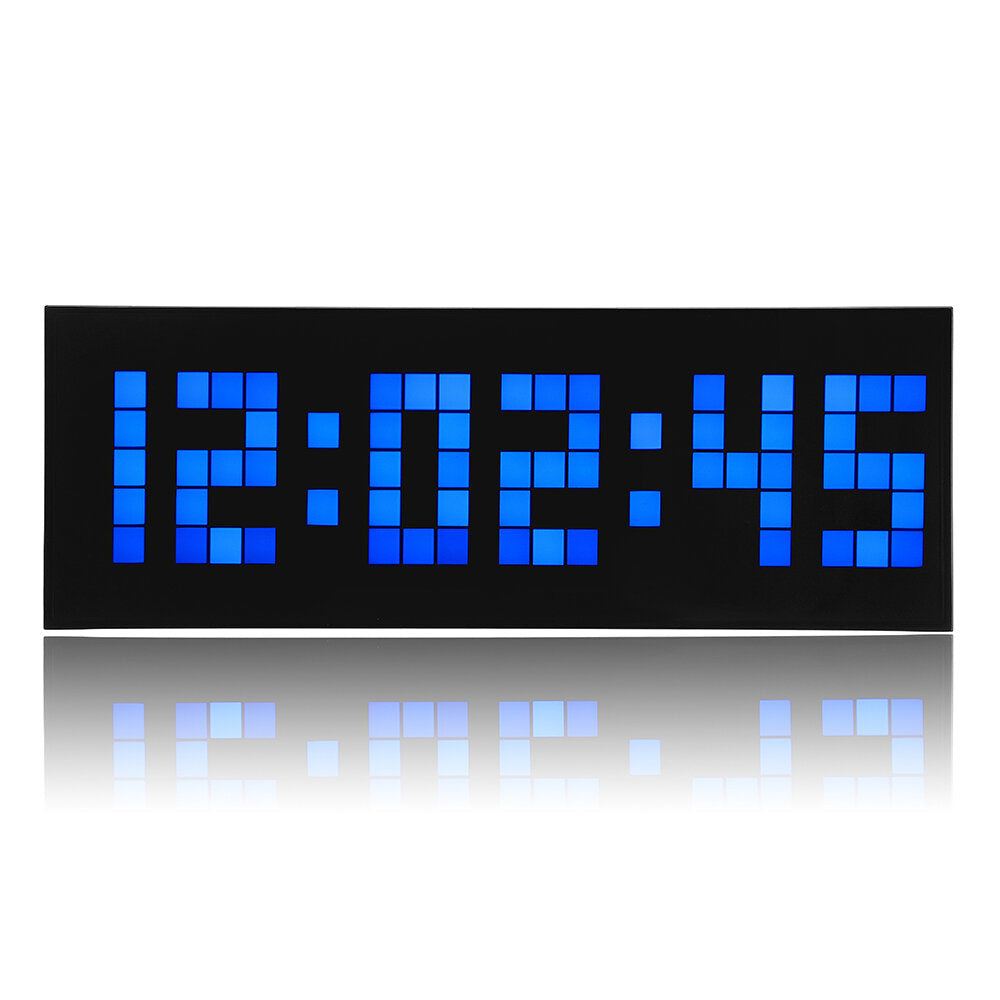 Big Jumbo Digital LED Wall Clock Large Display Wall Decoration Clock