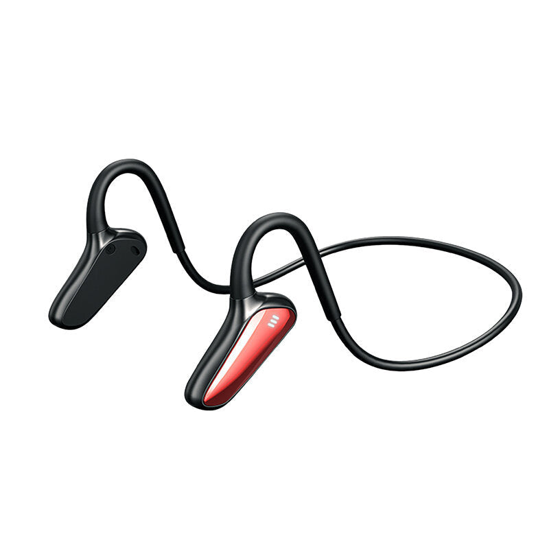 Bone Conduction Bluetooth 5.2 Headphones Ear Hook Wireless IPX5 Waterproof Earphones for Sport Fitness Shocking Horn Headset