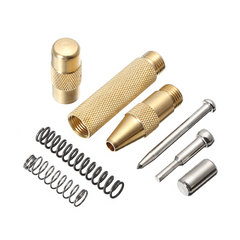 4-piece Combo Package Contains the Center Punch Locator Without Cap and 3pc Step Drills with Hexagon Shank