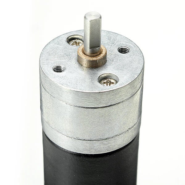 Motor DC 6.0/12.0V Black Brushed 4mm Shaft Diameter