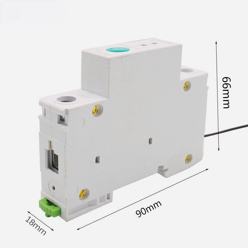 Smart WIFI Energy Circuit Breaker Meter Power Consumption kWh Meter Timer Switch Relay Voltmeter Works