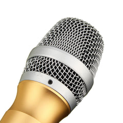 Wireless Handheld Mic 25 Channel UHF Receiver Adapter Stereo Microphone for KTV PC TV