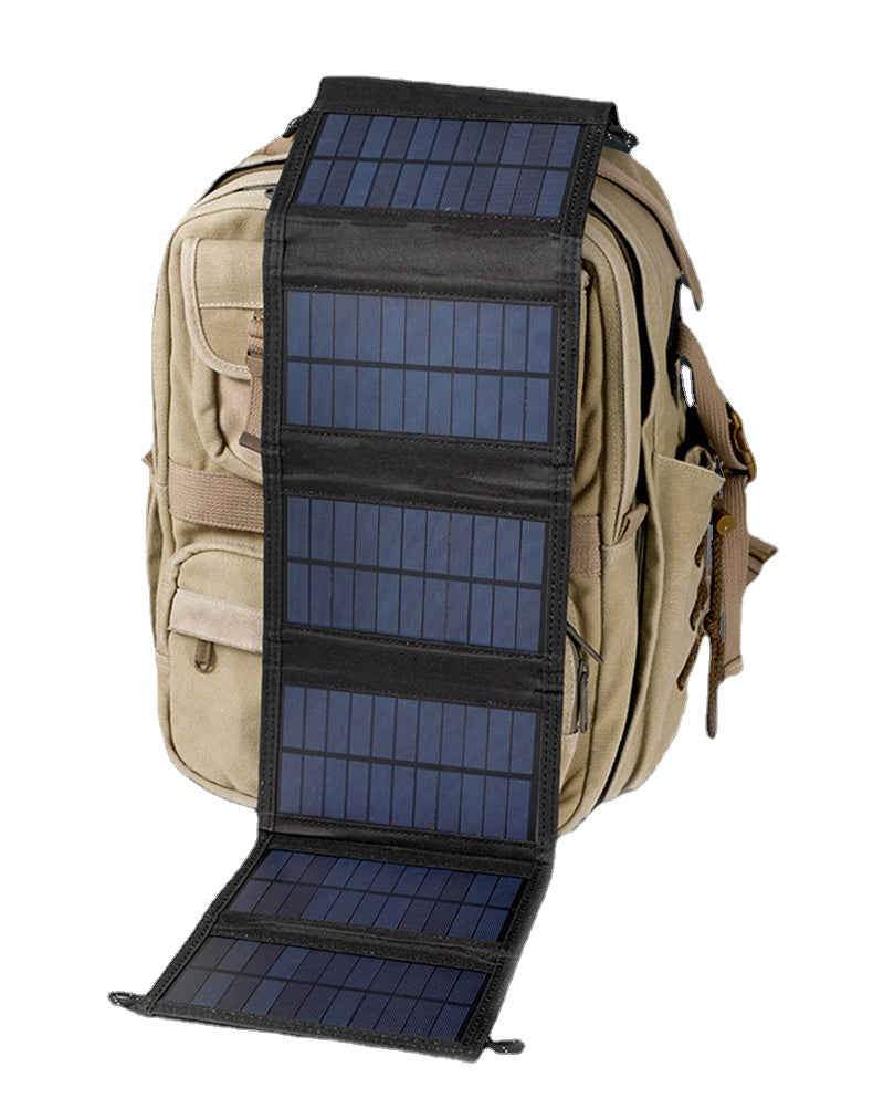Foldable USB Solar Panel Solar Cell Portable Folding Waterproof Solar Panel folded Outdoor Mobile Power Battery Charger