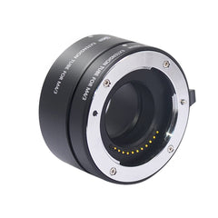 10mm+16mm Metal Macro Auto Focus AF Extension Tube Ring Macro Close-up Lens Adapter for Panasonic Olynpus M4/3 Mount