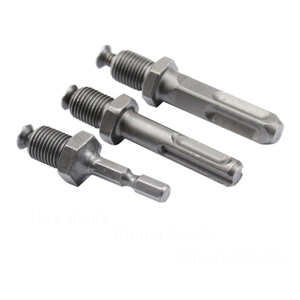 1Pc 32/42mm HSS Round/Square/Hexagonal Shank Firewood Drill Bit Splitter Wood Split Cone For Tree Cutting