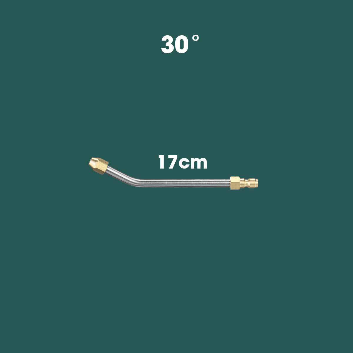 Car Pressure Washer Extension Wand Stainless Steel With Spray Nozzle Tip