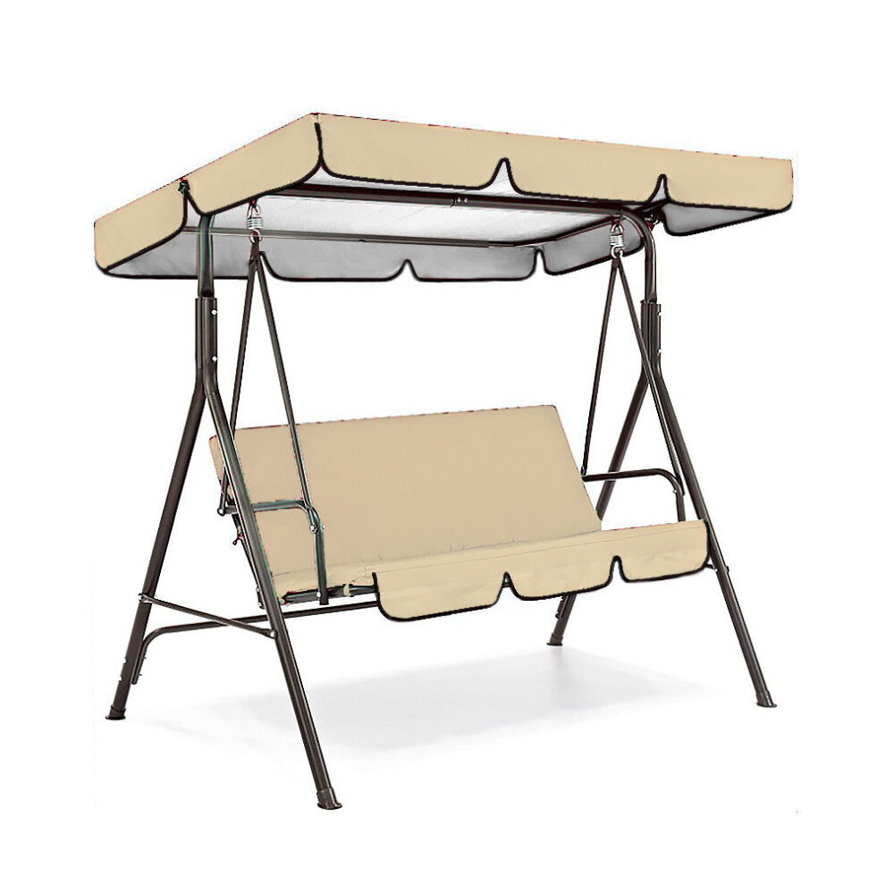 Swing Seat Cushion Cover Set Replacement Waterproof Chair Cover Hammock Top Protector Patio Garden