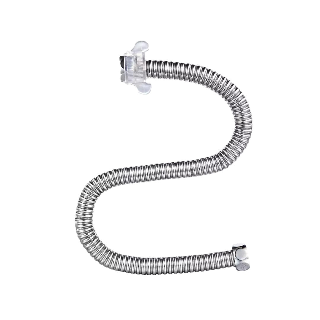 Stainless Steel Basin&Toilet Flexible Plumbing Water Corrugated Hose G1/2" Hot&Cold Tube Bathroom Heater Pipes 20-60cm from