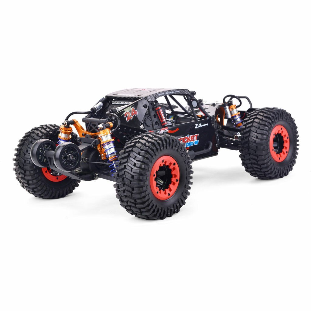 4WD 2.4G Desert Truck Brushless RC Car High Speed Off Road Vehicle Models 80km/h W/ Head Up Wheel