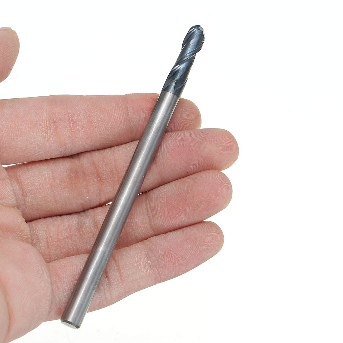 Radius 3mm 2 Flute Ball Nose End Mill HRC45 R3x6x12x100 Carbide CNC Router Bit