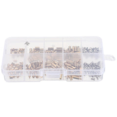 300Pcs M2 Male-Female Brass Hex Column Standoff Support Spacer Pillar Stainless Steel Screws Nuts for PCB Board