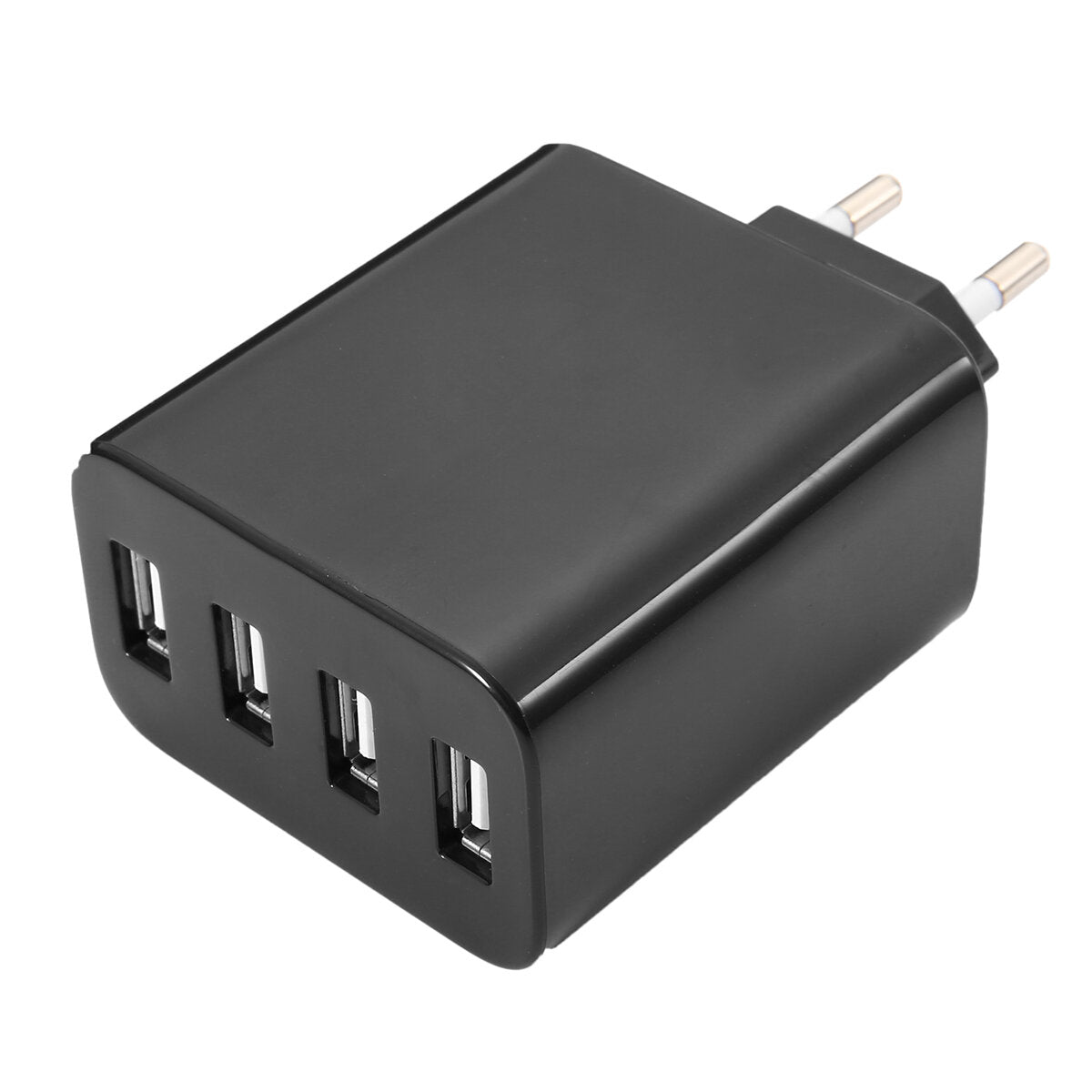 2500W 3-Way Power Strip USB Charger with 3*AC 220V-250V Outlet / 4*USB 2.1A Output EU Plug Detachable USB Charger
