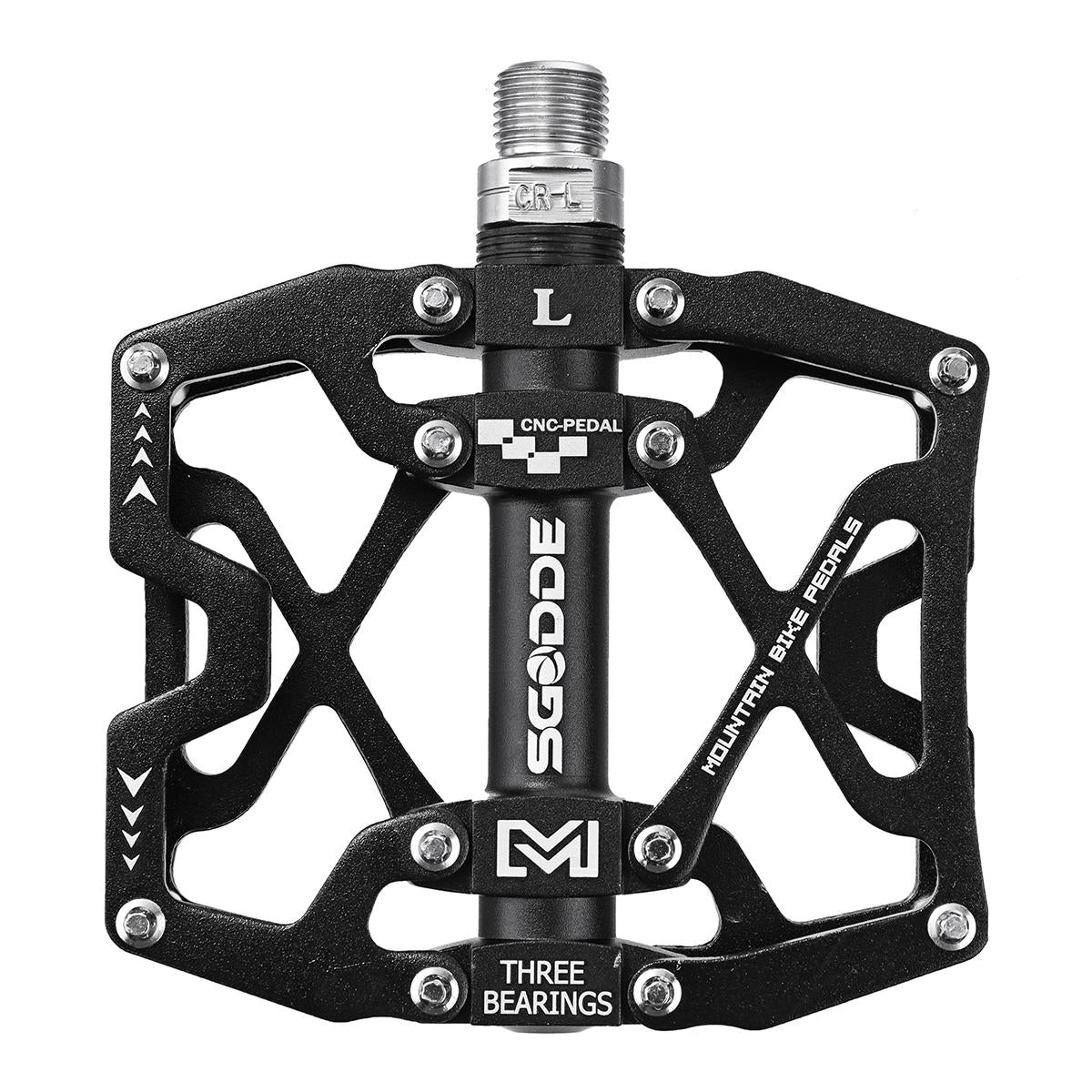 1 Pair Anti-slip Bike Pedals 3 Bearing Aluminum Alloy Cycling Bicycle Platform Bicycle Pedal Bike Accessories Part for Road bmx Mtb Bicycle