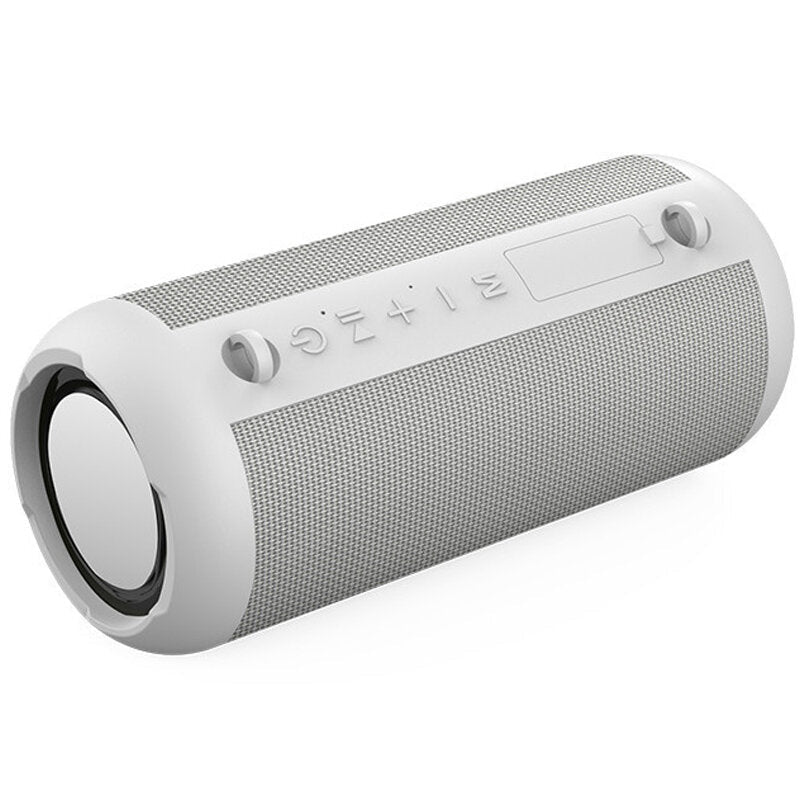 Wireless Speaker 20W Bluetooth Soundbar Dual Bass 6D Hi-Fi 3600mAh TF Card AUX-In IPX6 Waterproof Portable Outdoor Subwoofer with Mic