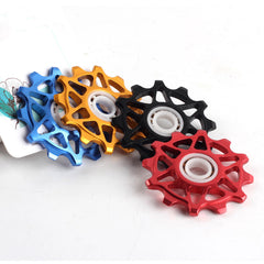 Cycling Bicycle Bike Rear Derailleur Ceramic Guide Pulley 12T Tooth Guide Wheel