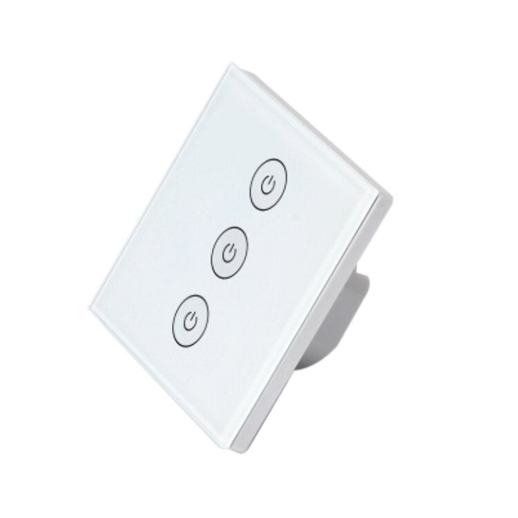 Wifi Smart EU Dual Control 3Gang Switch Works with Amazon Alexa Google Home