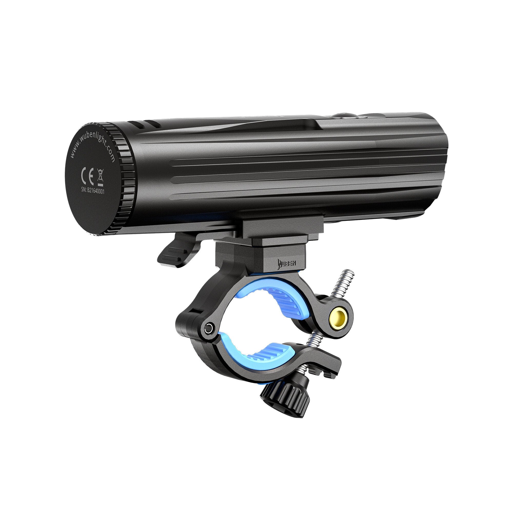 1300LM Bike Light Set 6 Modes USB Type-C Rechargeable Bicycle Front Headlight with Back Taillight LED Flashlight