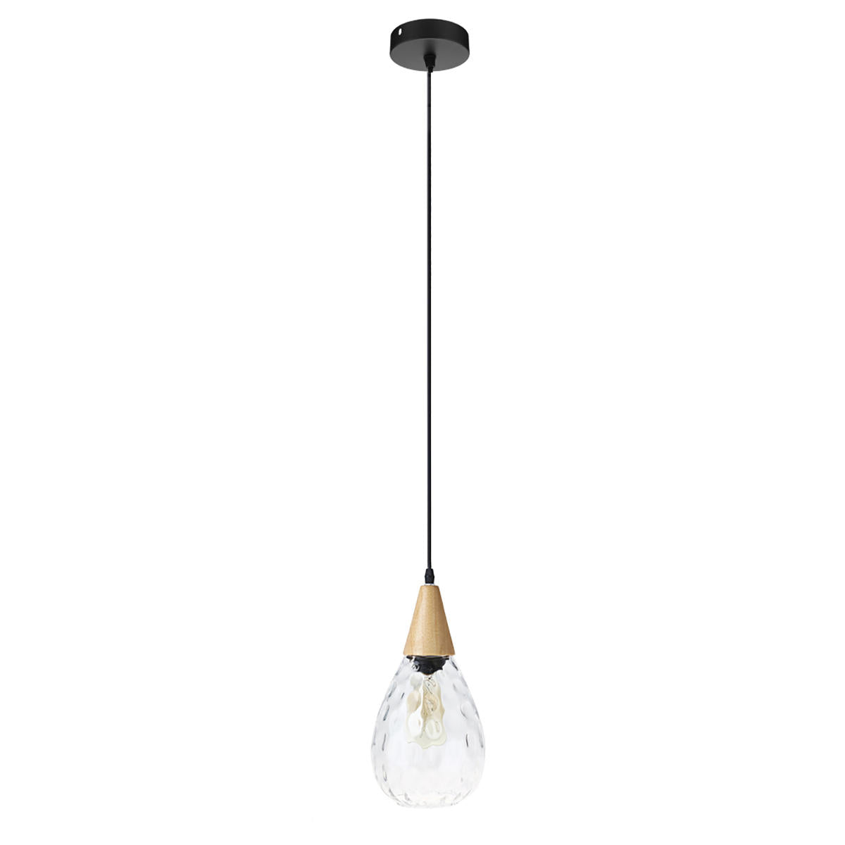 Modern Glass Pendant Light Ceiling Lamp Home Chandelier Fixture Decoration