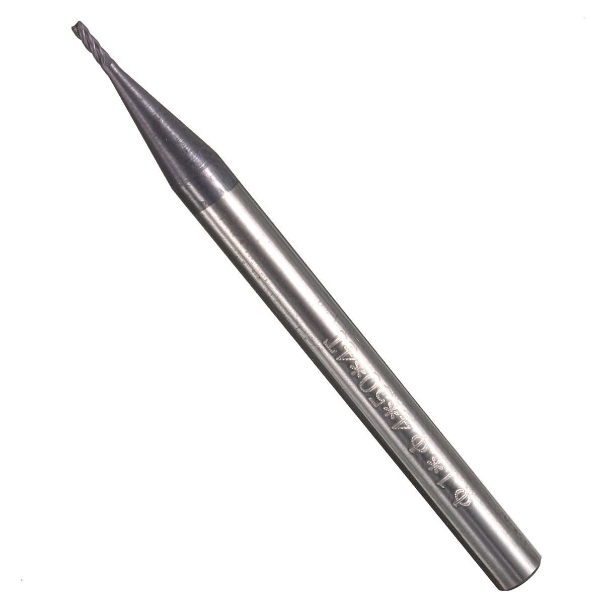 10pcs 1mm 4 Flutes Milling Cutter Tungsten Carbide End Mill CNC Tool