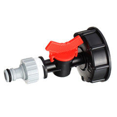 Water Tank Outlet Connector Hose Fittings Connection Garden Tap Plastic Adapter Quick
