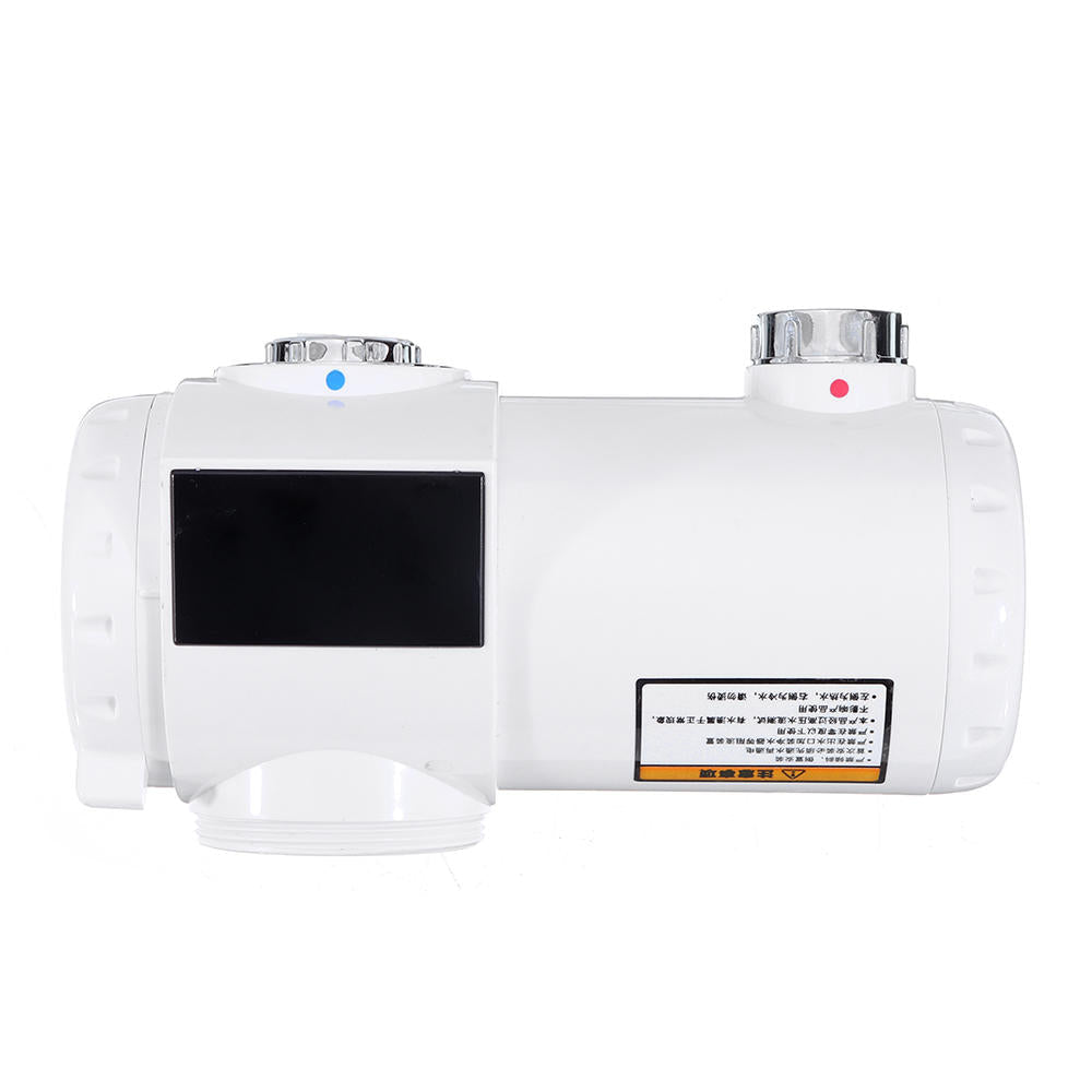 220V 3000W Electric Hot Water Heater Faucet 3s Fast Instant Heating Home Bathroom Kitchen & Cold Mixer Tap LED Display IPX4 Waterproof From