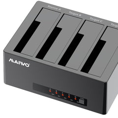Duplicator HDD Docking Station Data Clone Support Up to 64TB Plug and Play for 2.5'' 3.5'' SATA SSD HDD