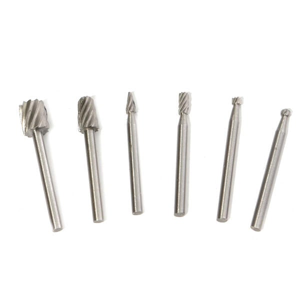 Drill Carving Locator with 0.5-3.2mm Keyless Chuck 6pcs Router Bits and 10pcs Wood Milling Burrs