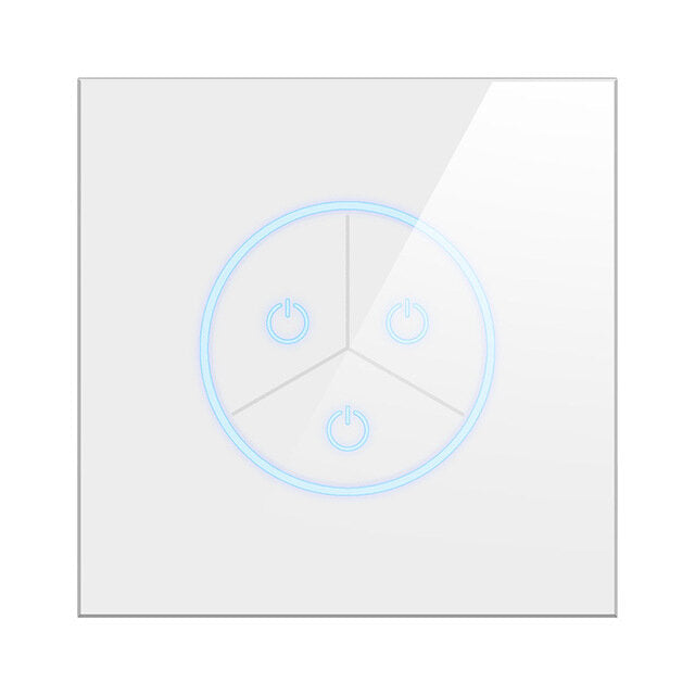 WiFi Smart Home Control 10A Smart House Light Wall Switch Wireless Touch Switches Remote Controller Voice Control Via Google Home Alexa