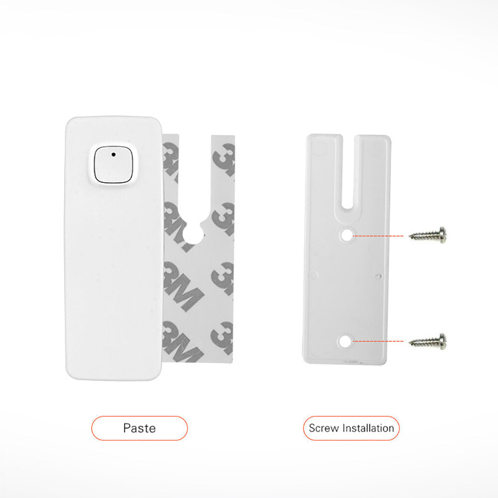 Smart Tuya Door Sensor WIFI Remote Control USB Charging Alarm Sensor Work with Amazon Alexa Google Assistant IFTTT