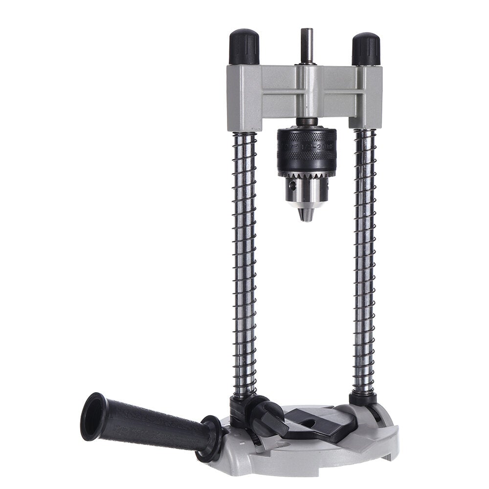 45-90 Angle Drill Guide Attachment with Chuck Drill Holder Stand Drilling Guide for Electric Drill