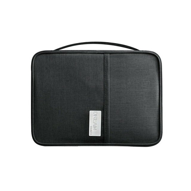 Travel Organiser Passport Document Holder RFID Cards Tickets Wallet Pouch Storage Bag