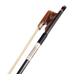 Carbon Fiber 16'' Viola Bow Grid Carbon Fiber Stick Natural Horsehair W/ Ox Horn Frog Durable Use