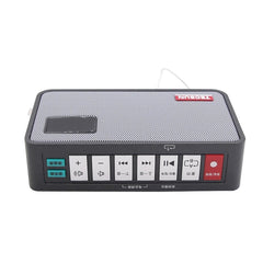 FM Mini-loudspeaker Digital Tuning Recorder MP3 Player Radio Speaker Support TF Card