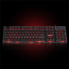 Wired Russian Gaming Keyboard 104 Keys 3 Colors LED Backlight Keyboard for Computer Laptop PC Gamer