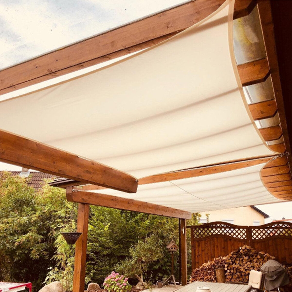 2.5Meters Waterproof Square Large Sun Shade Sail Oxford Canopy For Outdoor Patio Garden Plant Protection Awning Use