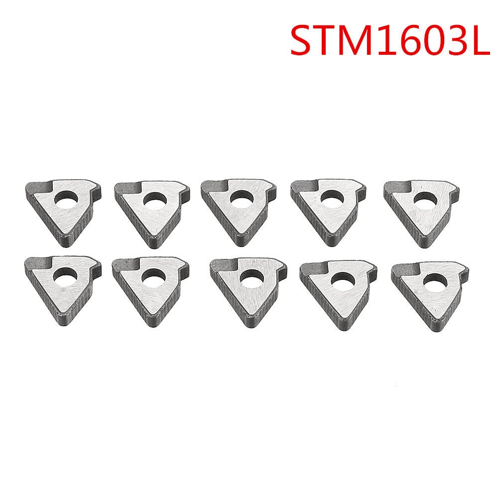 10pcs Carbide Insert Shim Seats STM1603L/STM1603R/STM22L/R for 16NR/ER 22NR/ER Turning Tool