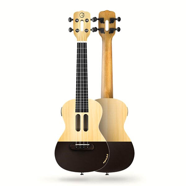 23 Inch 4 String Smart Ukulele with APP Controlled LED Light Bluetooth Connect Gift
