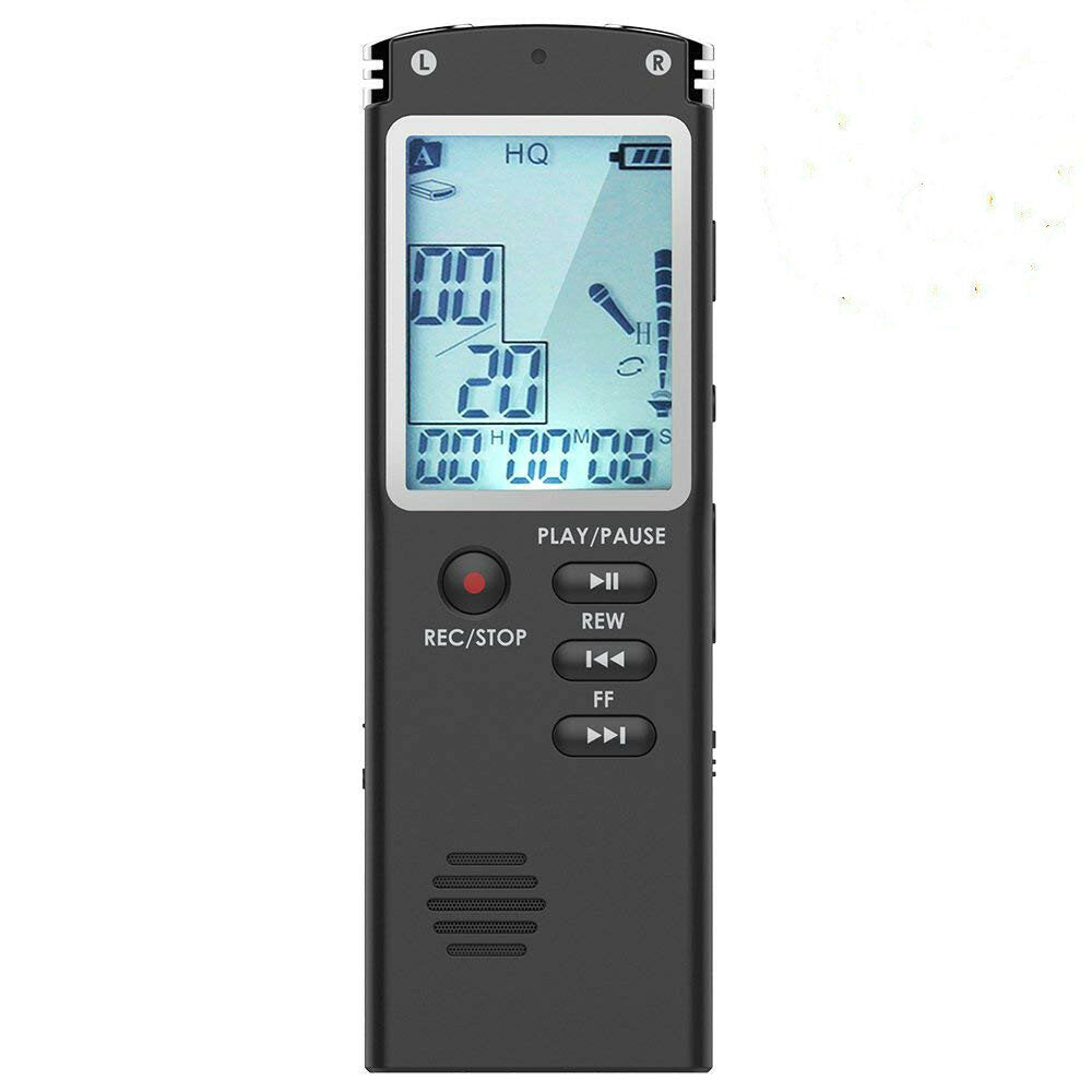 Voice Recorder USB Professional 96 Hours Dictaphone Digital Audio With WAV MP3 Player