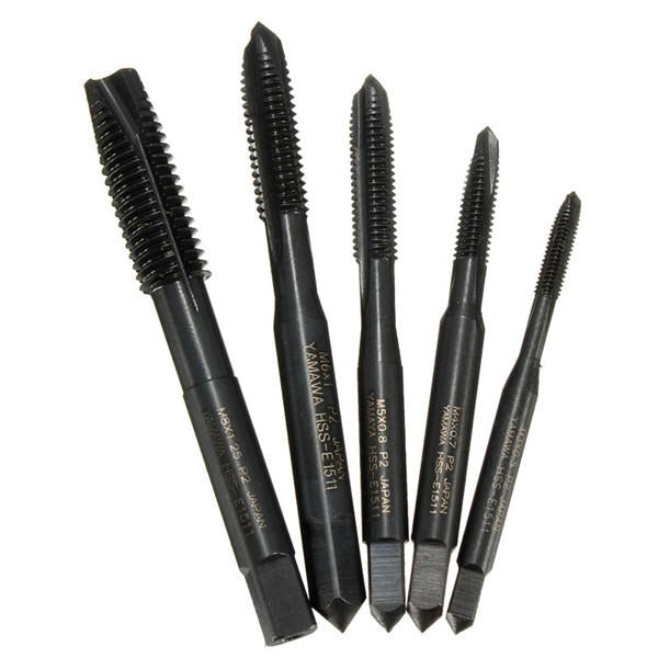 M3/M4/M5/M6/M8 HSS Nitride Coated Metric Spiral Hand Thread Screw Tap