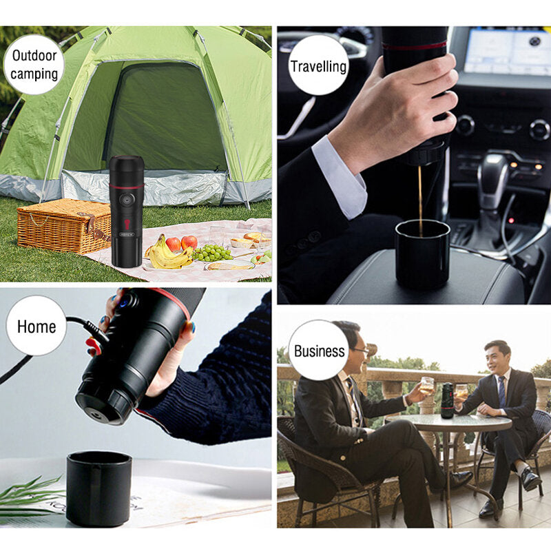 Multifunctional Portable Coffee Machine Coffee Powder Nespresso and Dolce Gusto Capsule