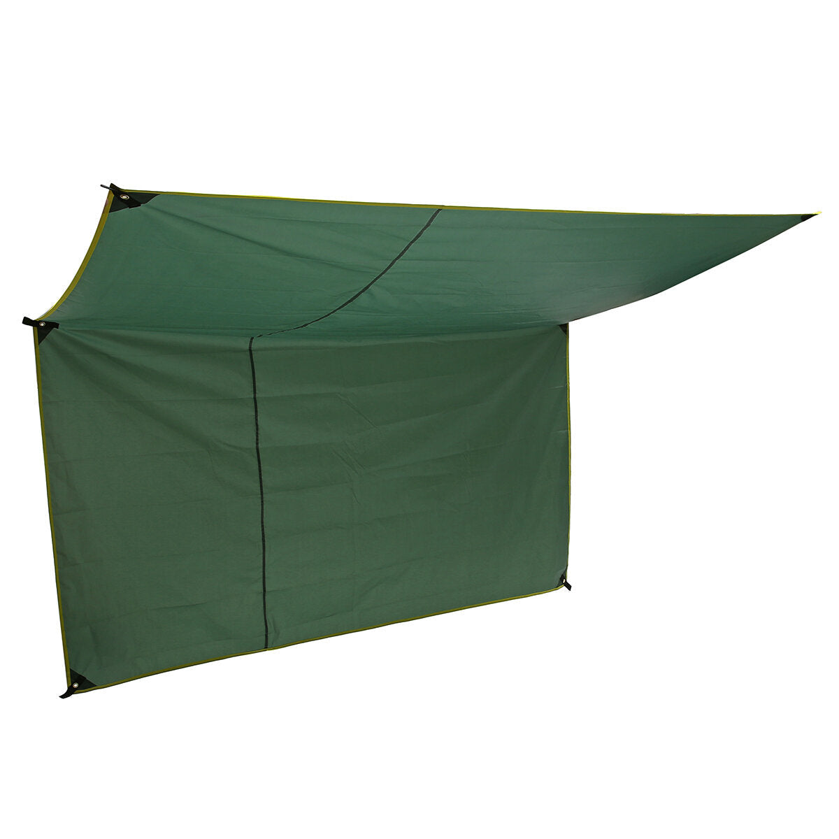 275*275CM Camping Tarp Made Of 420D Oxford Cloth Sunshade UV Protection Lightweight Shelters With 6 Aluminum Ground Studs&6 pieces of 3m Buckle Rope