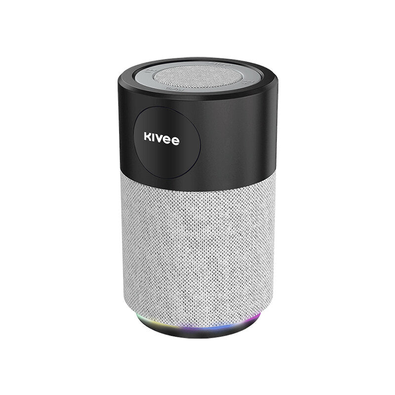 Wireless Bluetooth Speaker Portable Column Hi-Fi Stereo Bass Loudspeaker Colorful Lamp FM Radio IPX5 Waterproof Speakers
