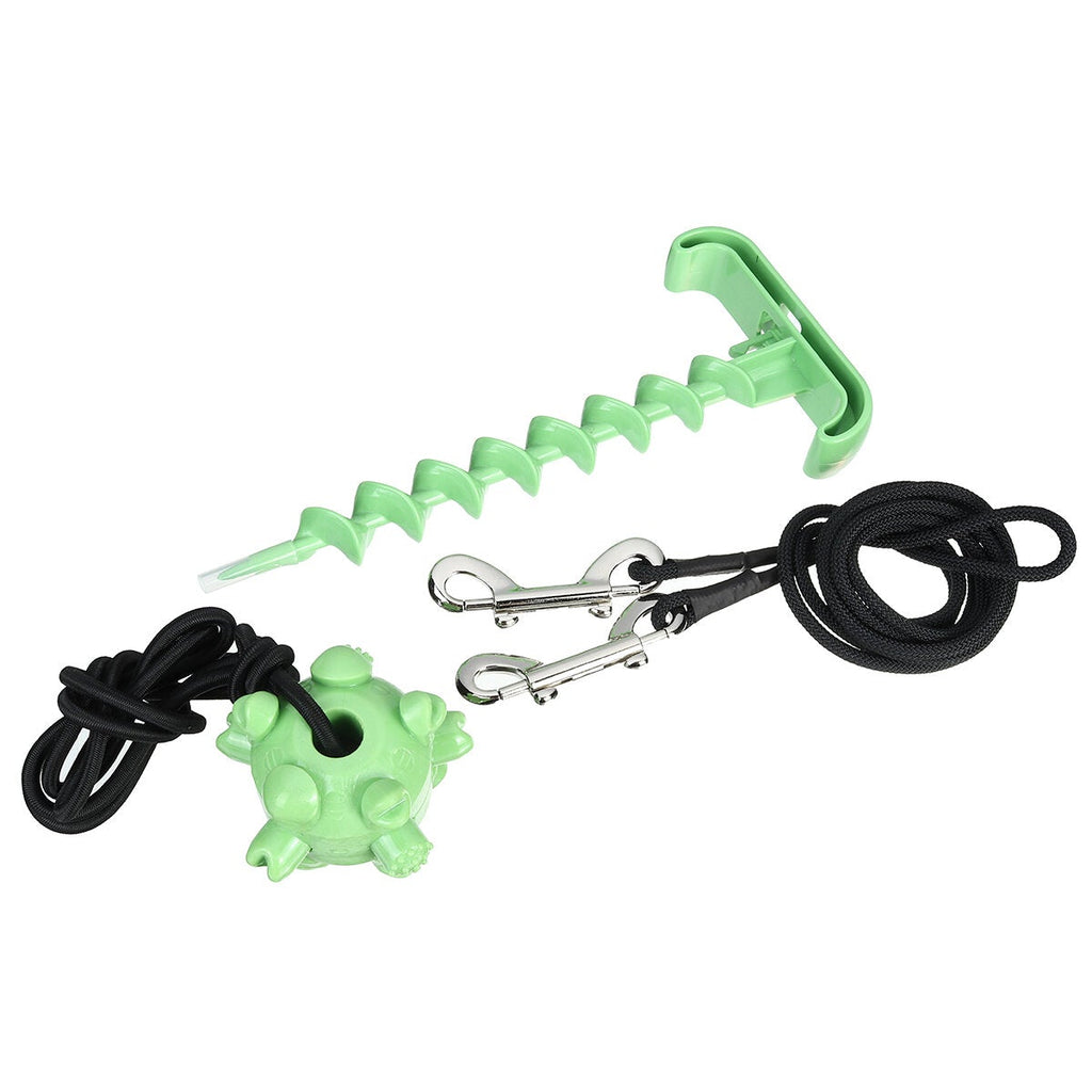 Toys Ball Dog Bite Rope Molar Throwing Tying Up Screw Set