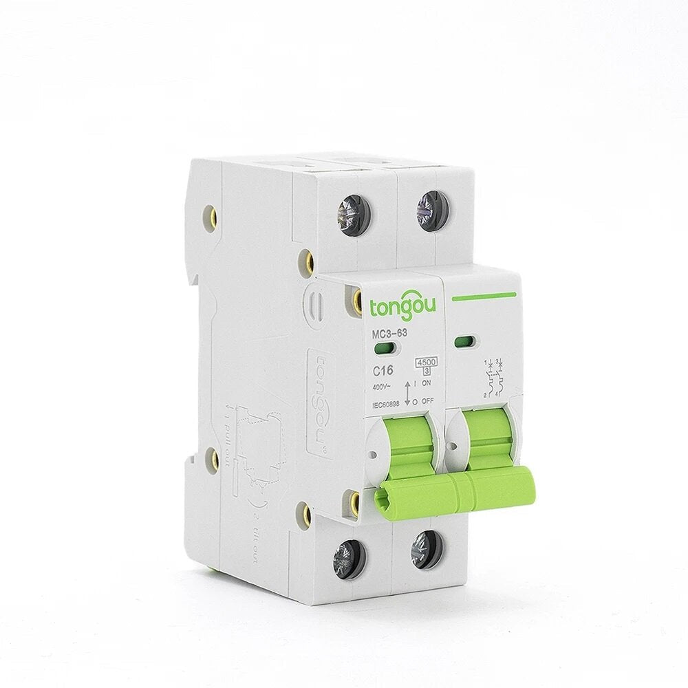 Miniature Circuit Breaker DC Air Switch Micro-break 110V 220V 415V 4.5KA Curve C